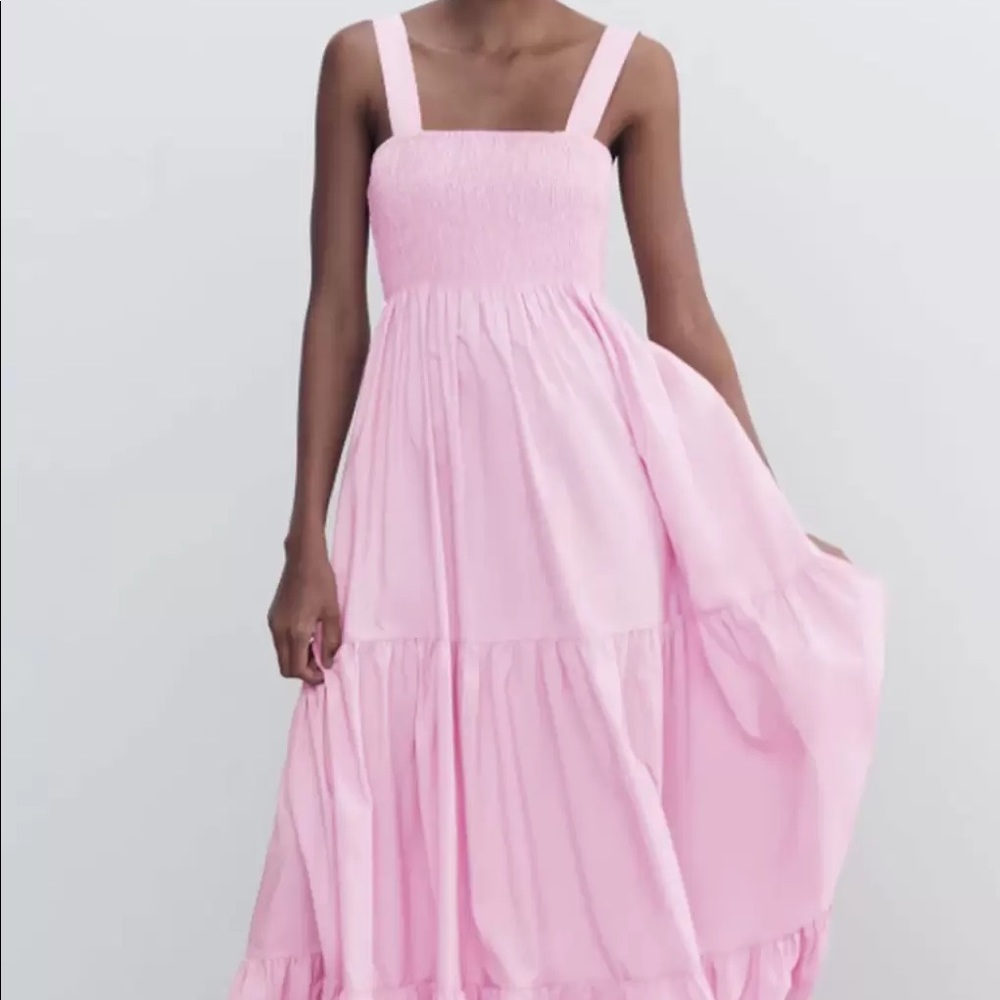 Brand new Zara Pink Maxi Dress